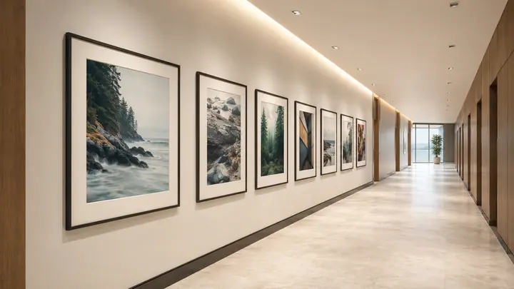 Culture and History Gallery, Corporate workplace artwork concept study