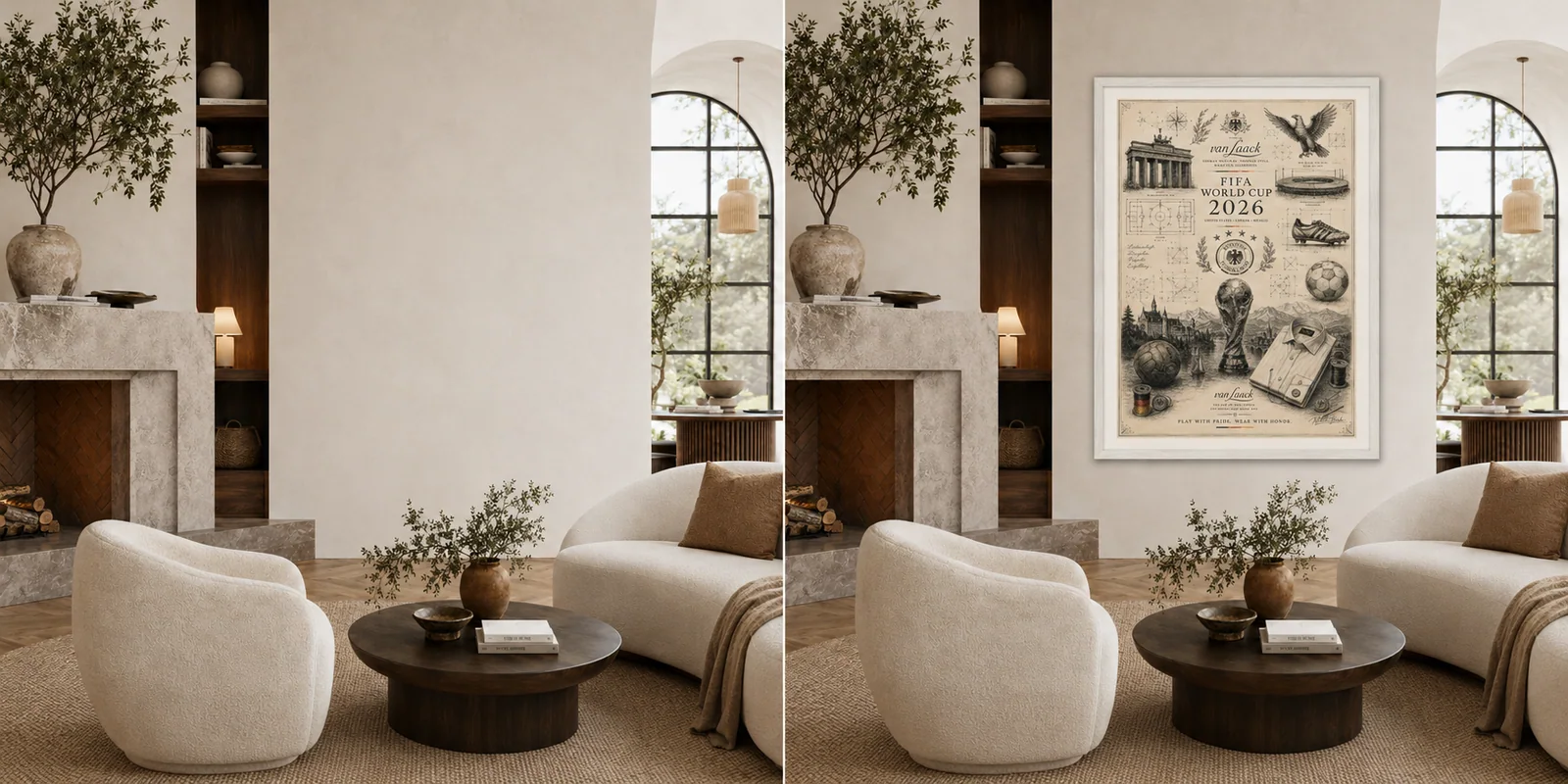Property colorway adaptation shown in a completed hotel lounge