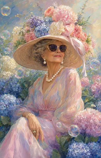 Sunday Hat Society, artwork from the Community Life Collection