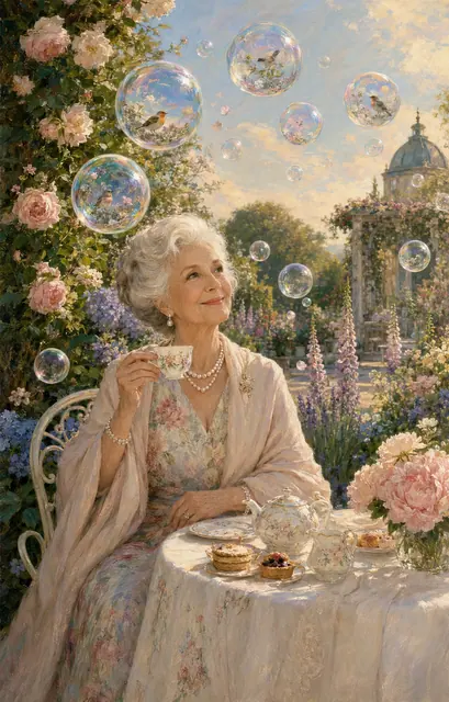 Tea & Daydreams, artwork from the Community Life Collection