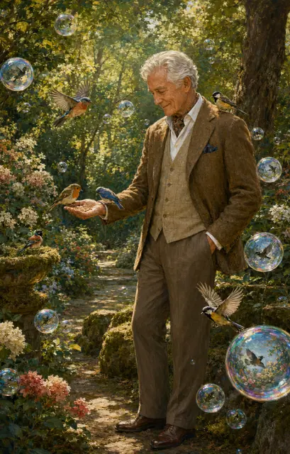 The Bird Whisperer, artwork from the Community Life Collection