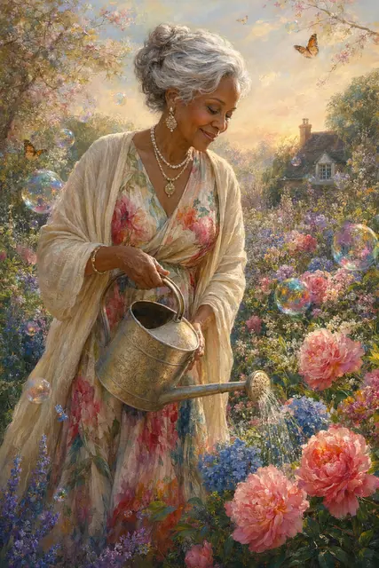 The Gardener of Dreams, artwork from the Community Life Collection